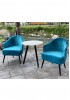 Hiro Occasional Arm Chair - PINK / BLUE / YELLOW